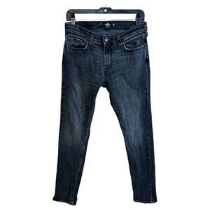 Hollister Jeans Women’s Size 30x32 Black Skinny 30x31